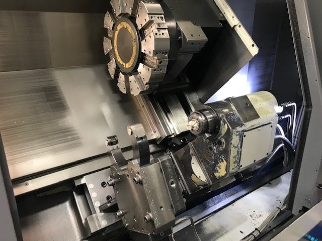 Mori Seiki SL-25B CNC Lathe, 2000 - Tailstock, Chip Conveyor - Image 16