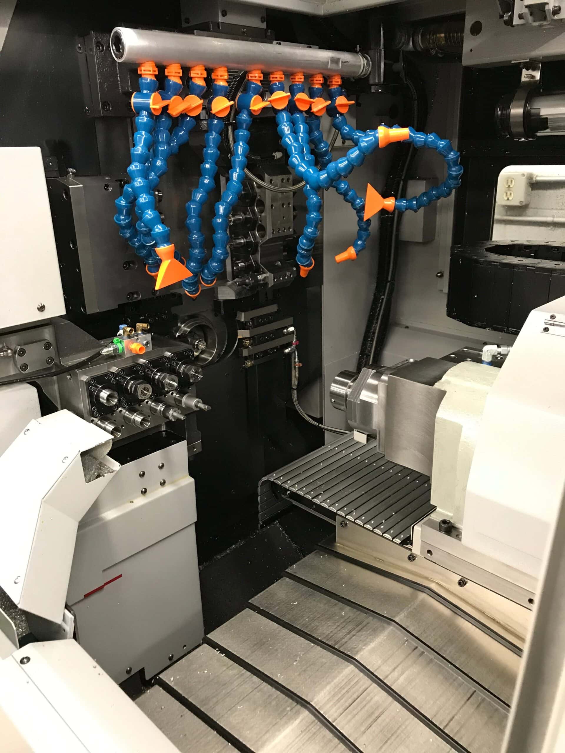 Tsugami SS327-5AX Swiss Turning Center, 2017 Edge Patriot 338 Barfeeder - Image 7