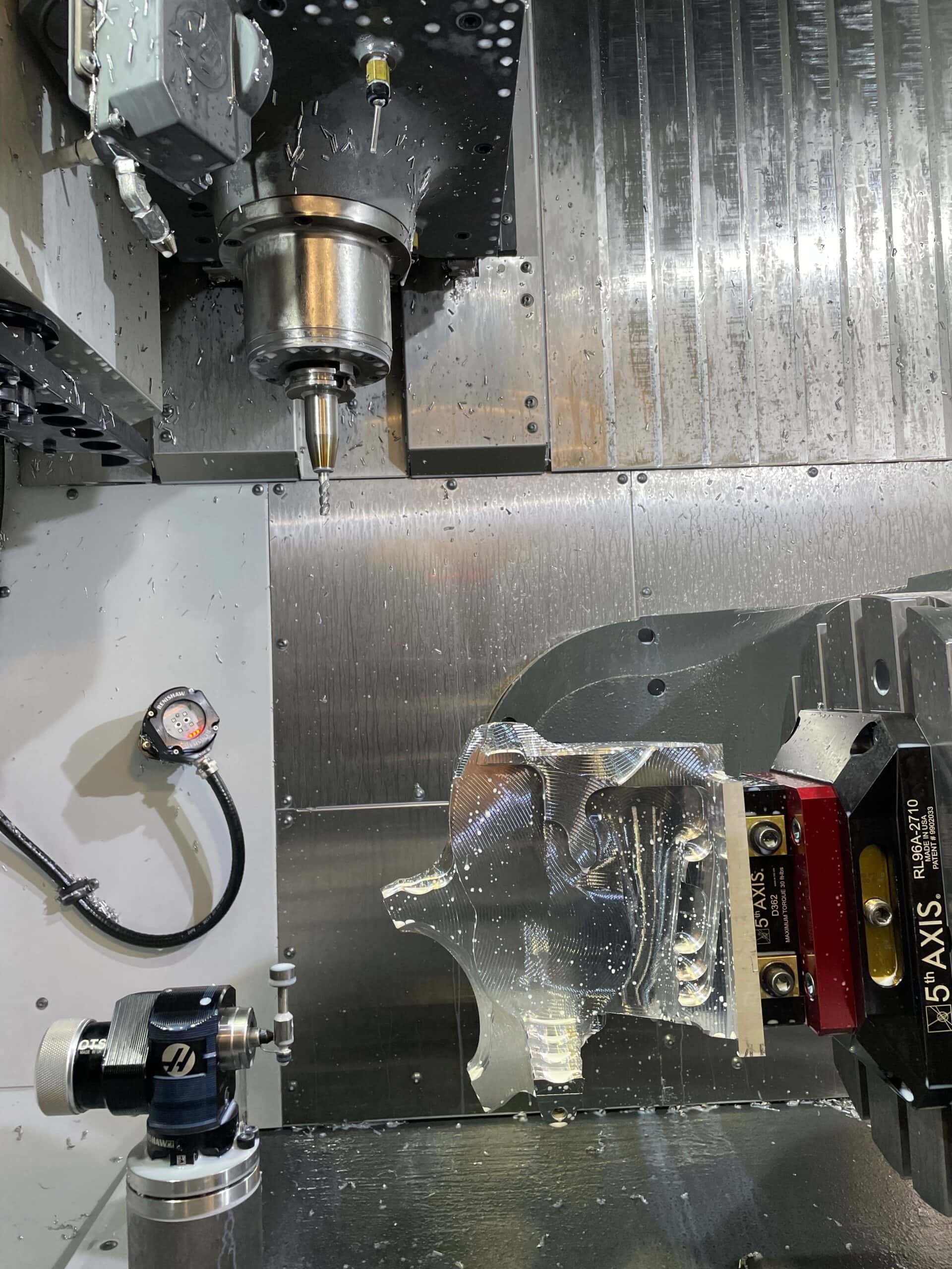 Haas UMC 500SS VMC, 2019 - TSC, WIPS, Hi Speed Mach, Low Hours - Image 7