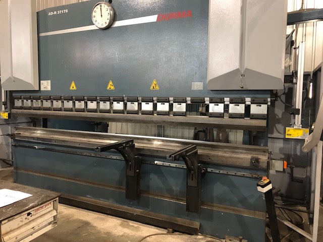 192 Ton x 12' Durma AD-R 37175 Press Brake, 2014 - Image 3