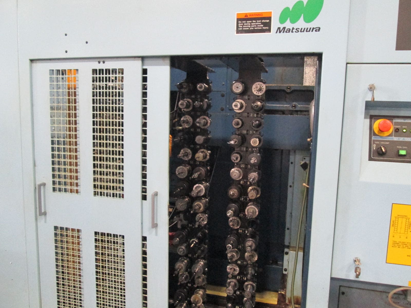 Matsuura MAM 500HG HMC, 1999 - Chip Conveyor, Fanuc Control - Image 6