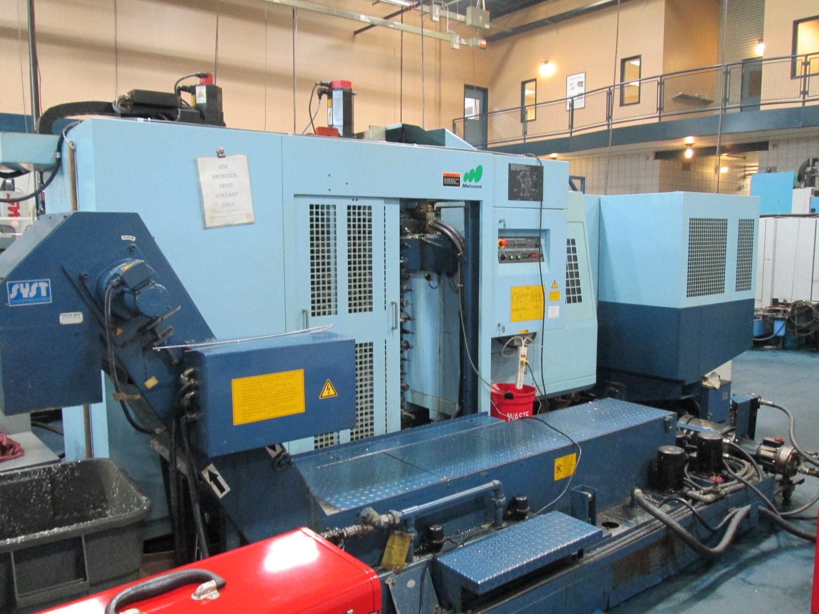Matsuura MAM 500HG HMC, 1999 - Chip Conveyor, Fanuc Control - Image 3