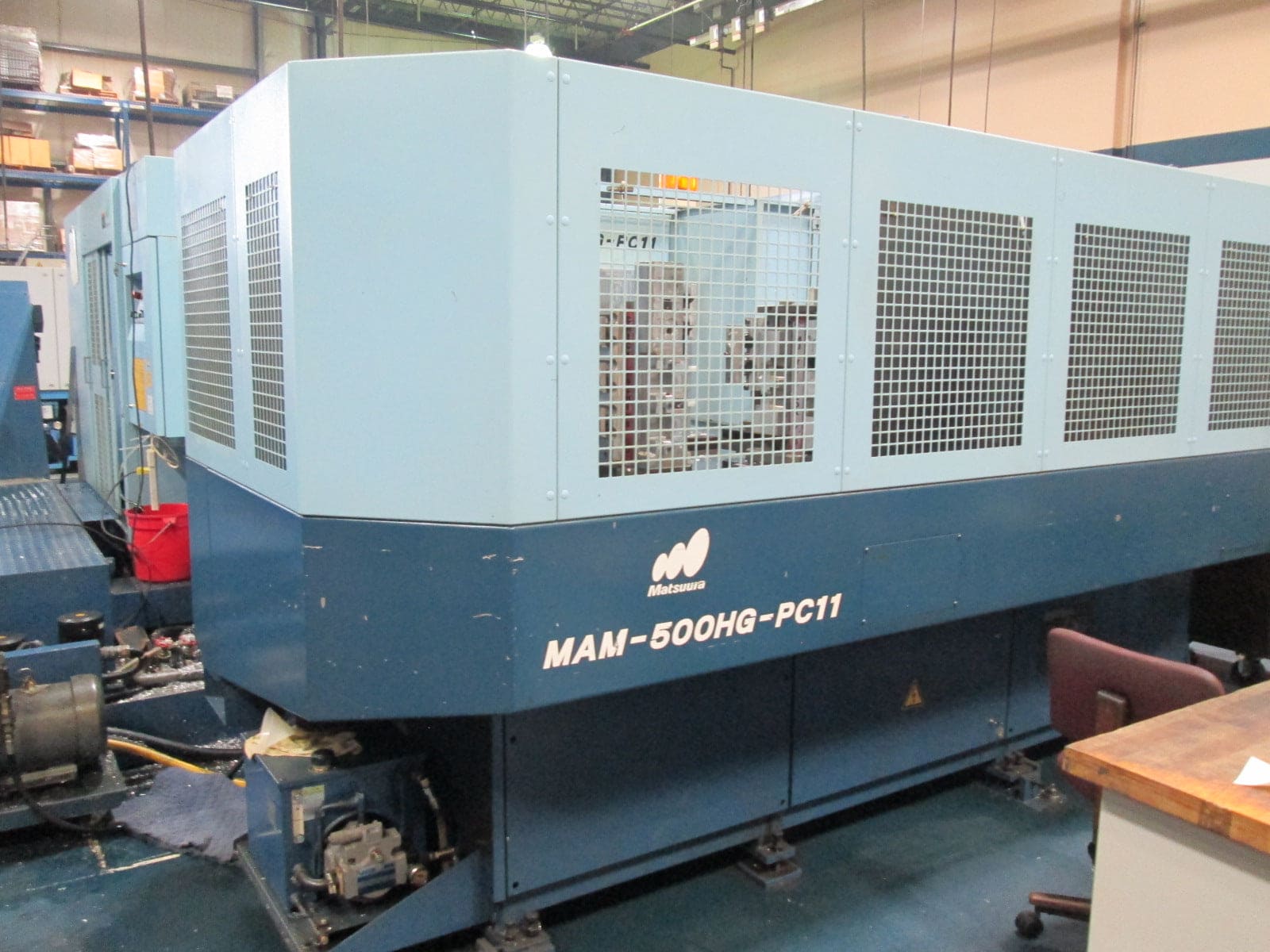 Matsuura MAM 500HG HMC, 1999 - Chip Conveyor, Fanuc Control - Image 5