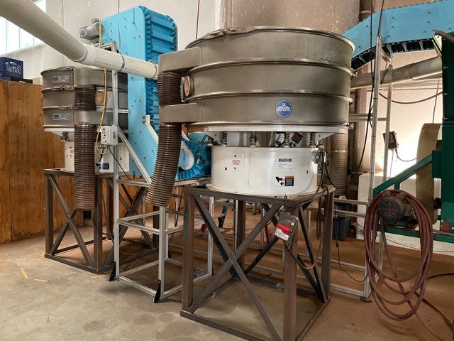 60" Sweco Stainless Steel Double Deck Vibratory Screener CL60S888WC- W/ Additional Supertaut Plus Self Cleaning Screen - Image 14