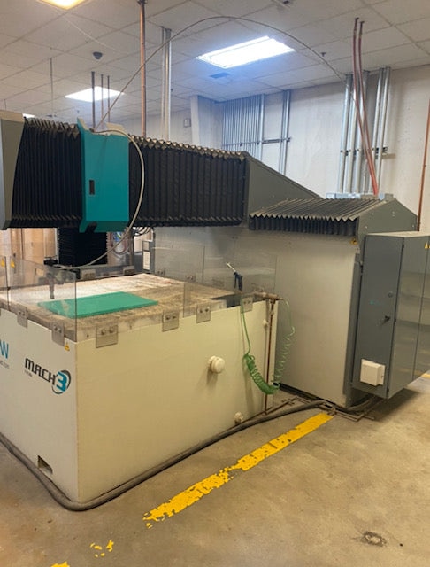 4' x 4' Flow Mach 3 -1313b Waterjet System, 2012 - 60,000 PSI - Image 4
