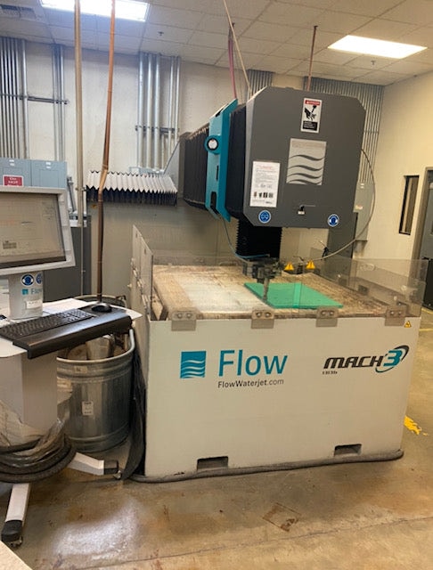 4' x 4' Flow Mach 3 -1313b Waterjet System, 2012 - 60,000 PSI - Image 2
