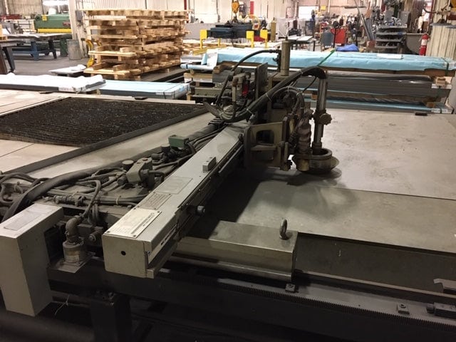 MG Industries SE1006 6’ x 14’ Plasma Cutting Table, 1994, CNC, Thermal Dynamics Plasma Source, Burny 2.5 CNC Control - Image 6
