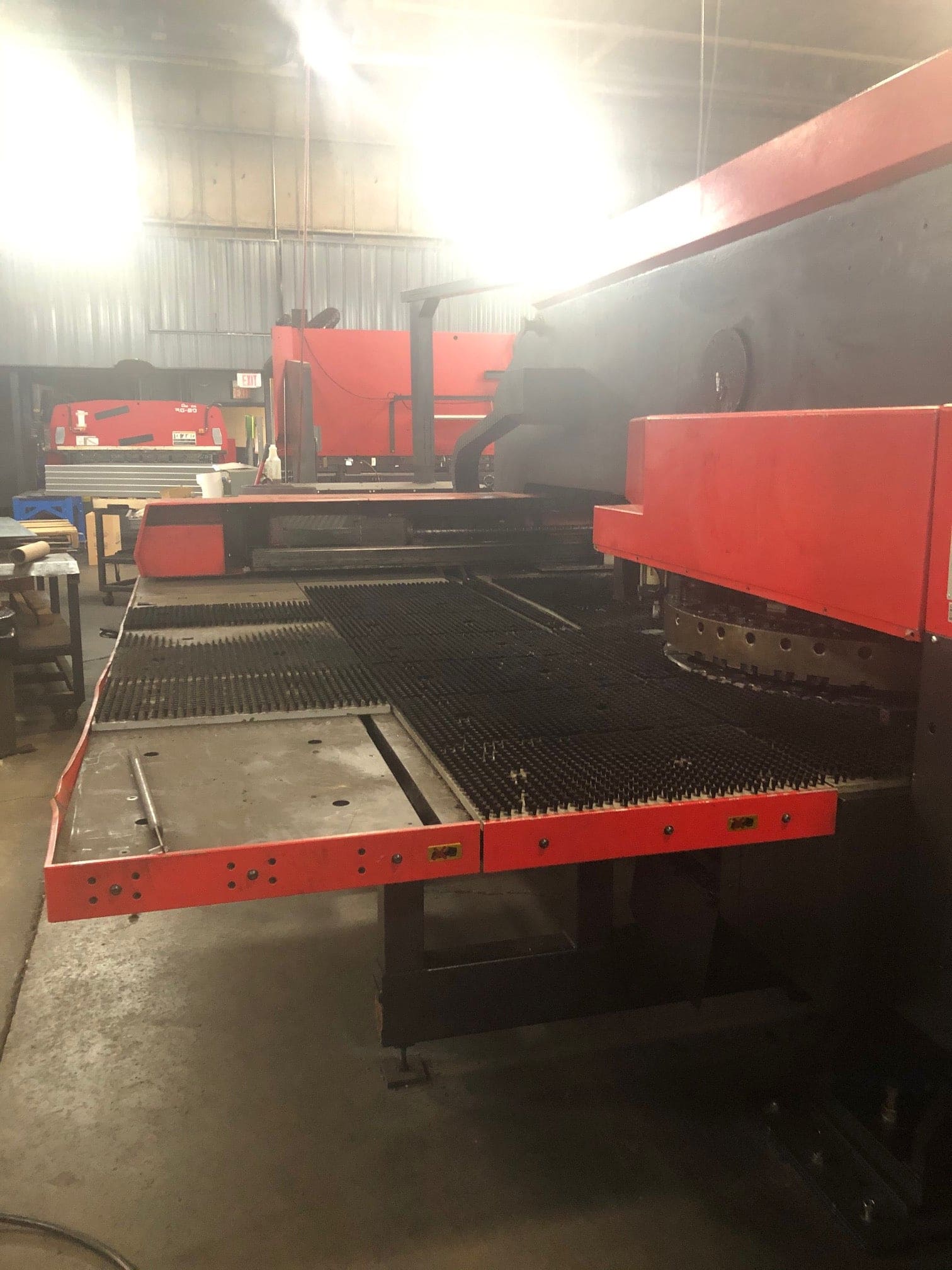 33 Ton Amada Vipros 358 King II CNC Turret Punch, 2000- Fanuc 18-P Control - Image 5