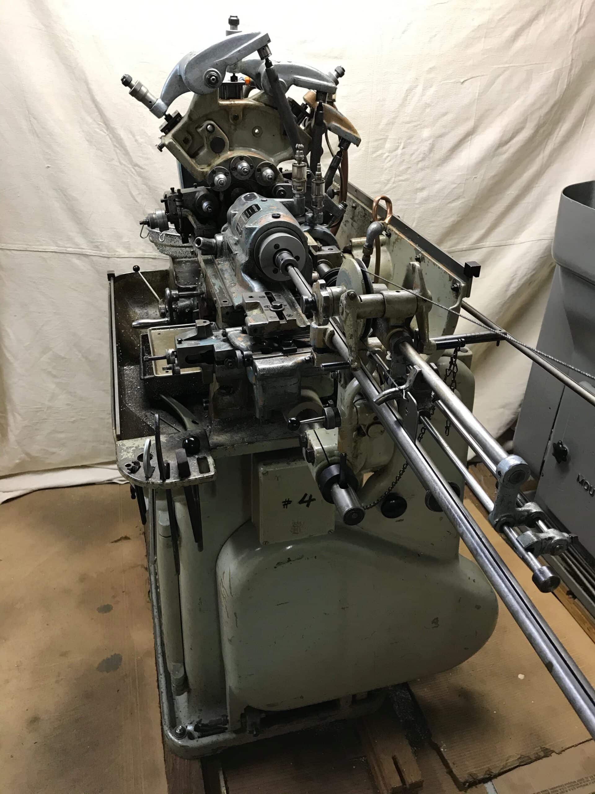 Bechler AS-10 Swiss Screw Machine, 1968- 3 Spindle Drilling Attachment - Image 2
