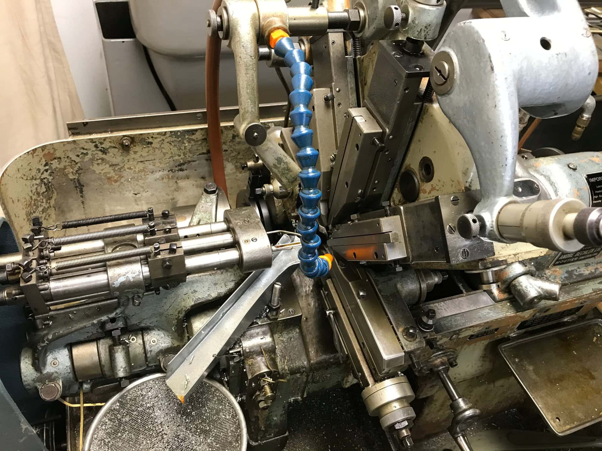 Bechler AS-10 Swiss Screw Machine, 1968- 3 Spindle Drilling Attachment - Image 7