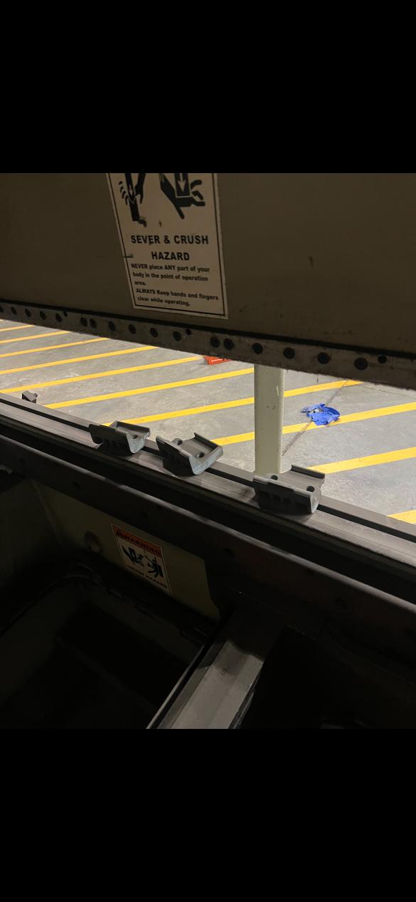 175 Ton x 10' Accurpress 717510 2 - Axis Backgauge, 2009- *Needs Repair - Image 8