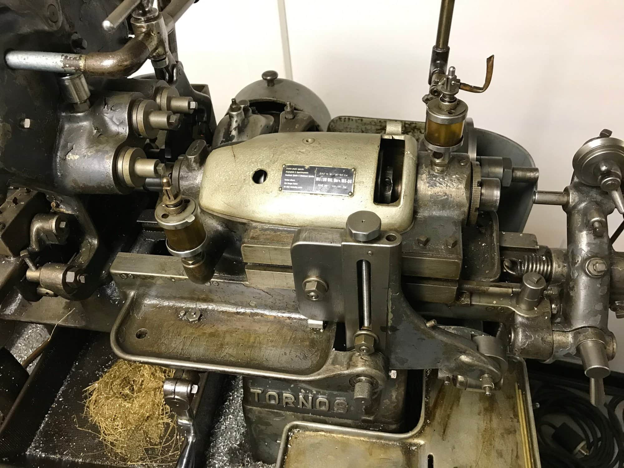 Tornos M-7 Swiss Screw Machine, 1960's - Spindle Drilling Attachment - Image 5