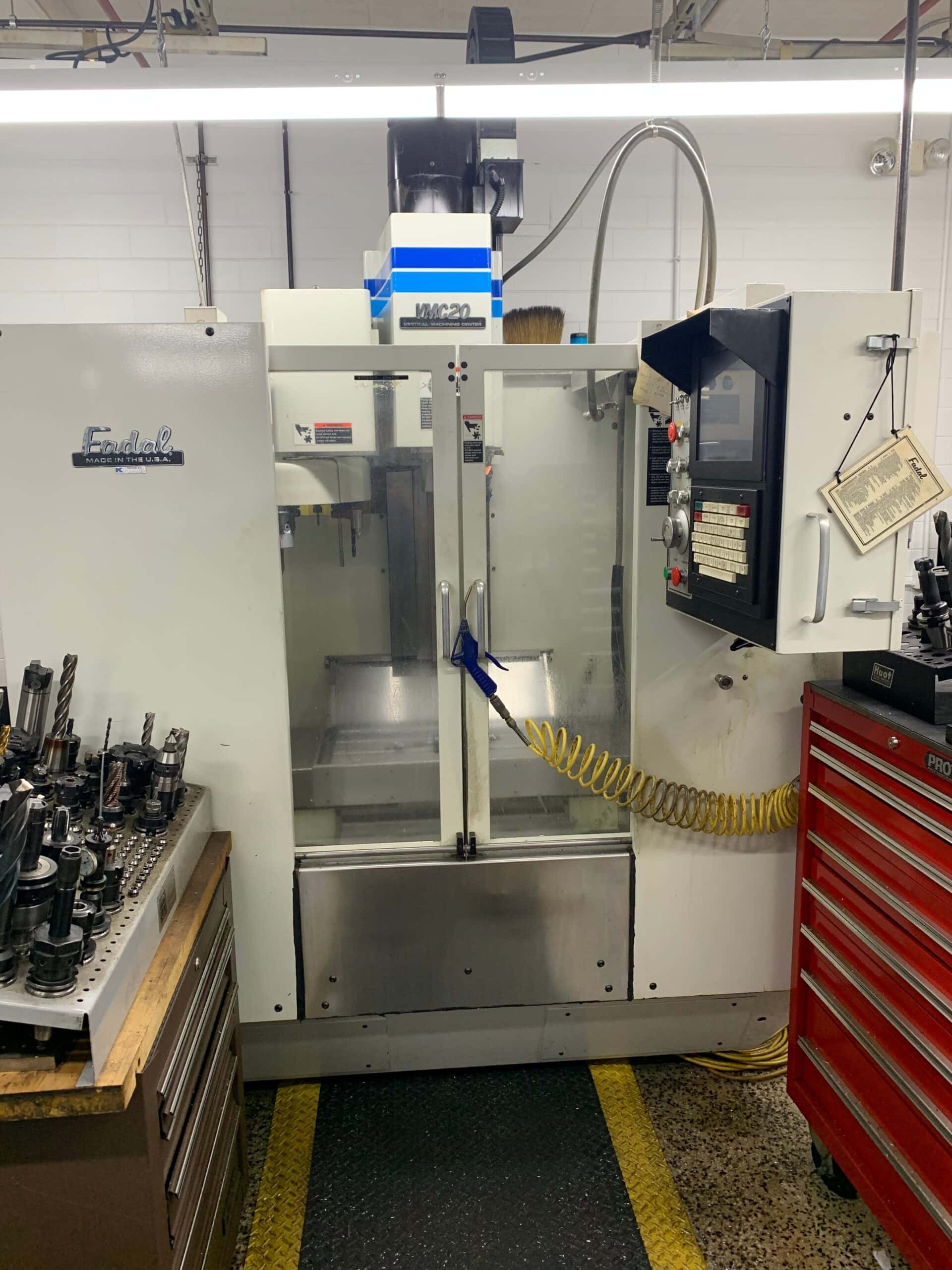 Fadal VMC 20, 1994 - Fadal VH-65 Indexer, Rigid Tapping - Image 2