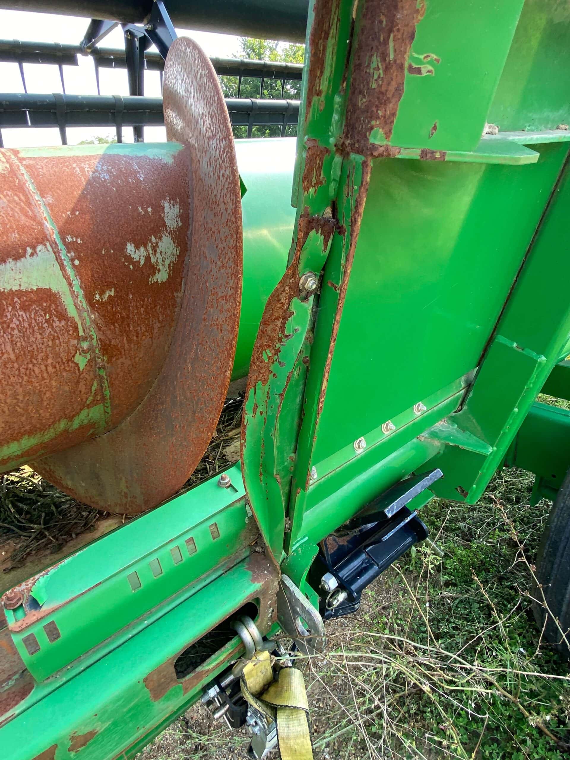 John Deere 630 F Flex Head, 2009 - Used 2 Seasons w/ Trailer - Image 7