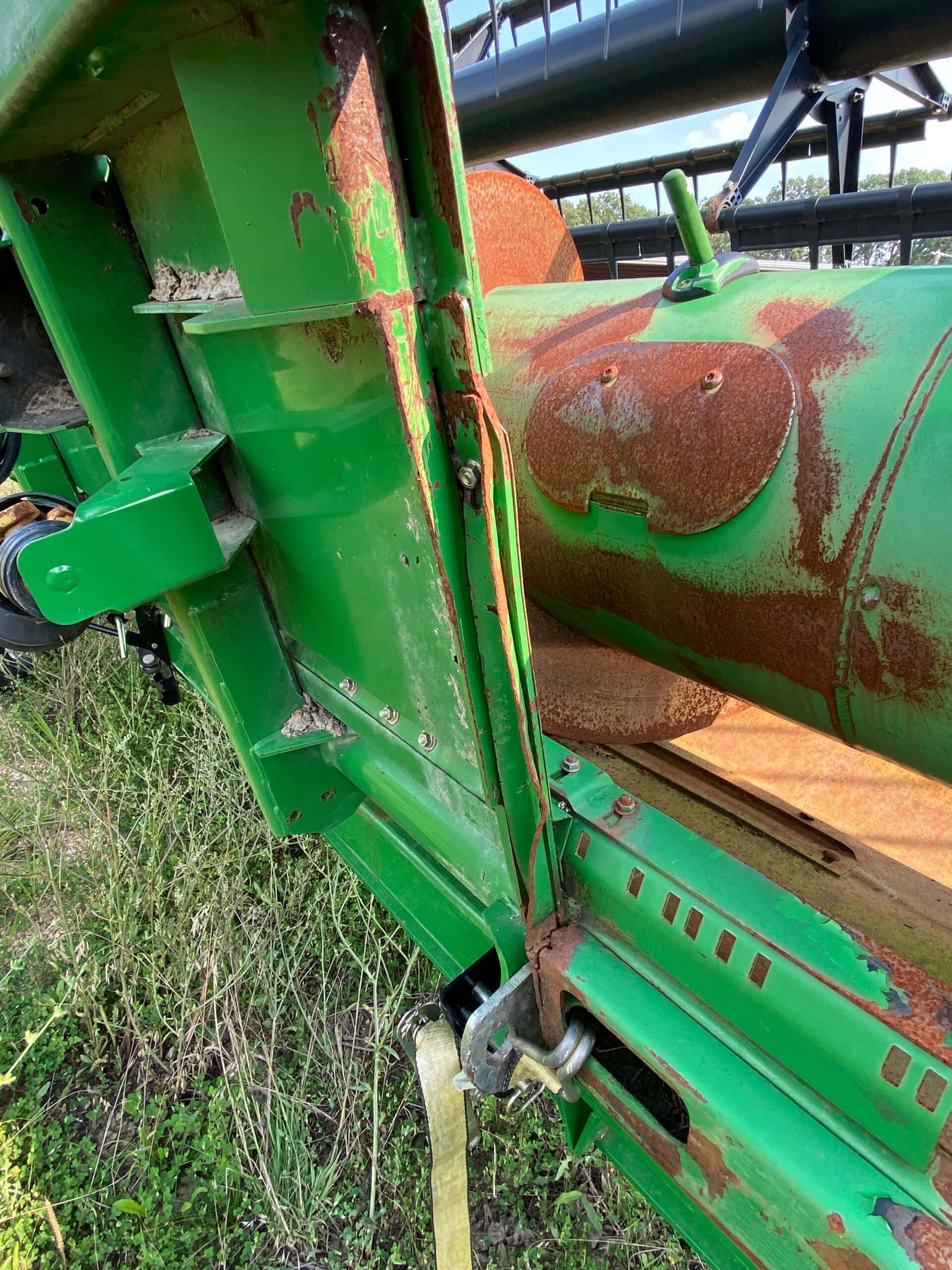 John Deere 630 F Flex Head, 2009 - Used 2 Seasons w/ Trailer - Image 8