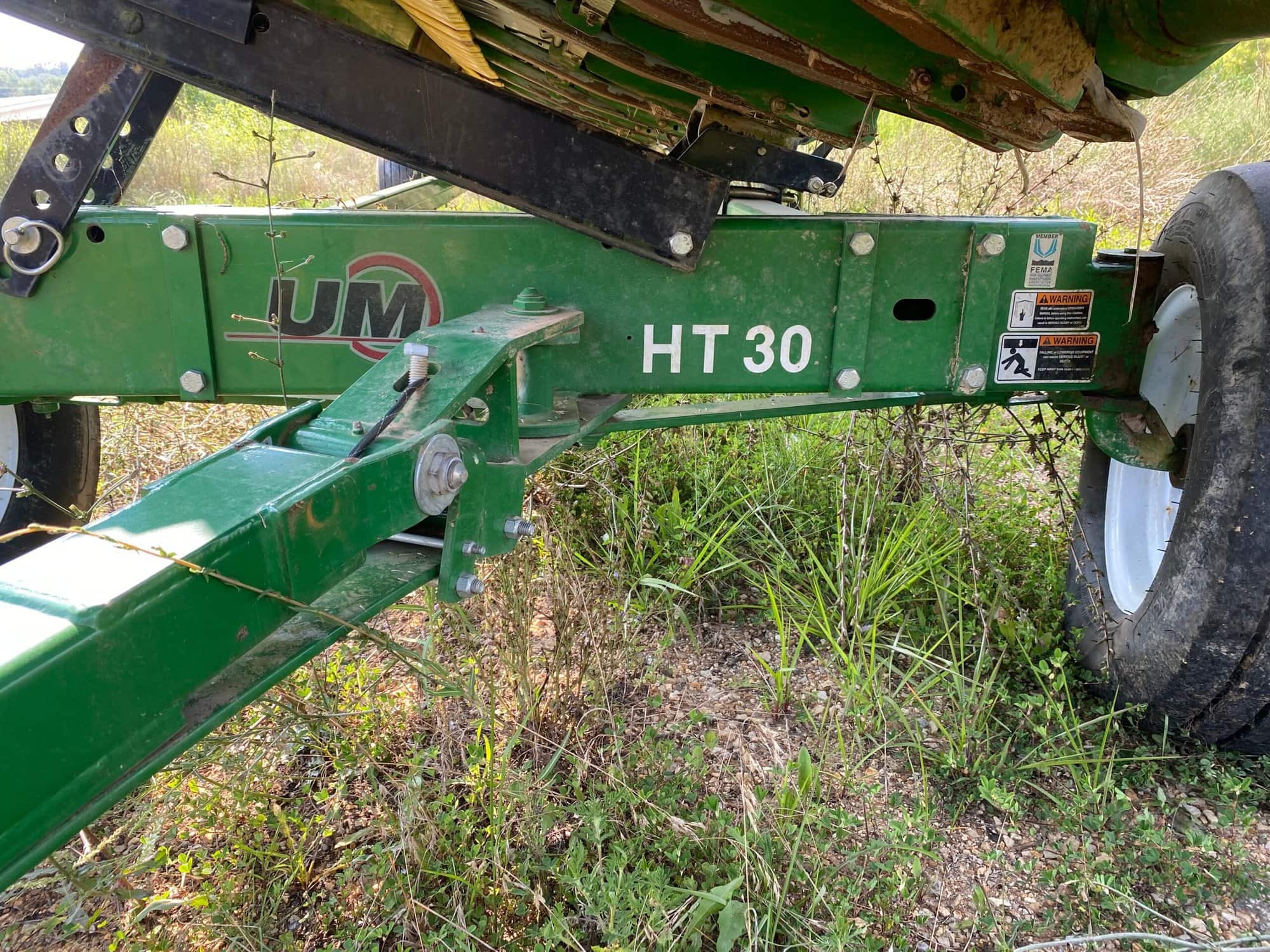 John Deere 630 F Flex Head, 2009 - Used 2 Seasons w/ Trailer - Image 4
