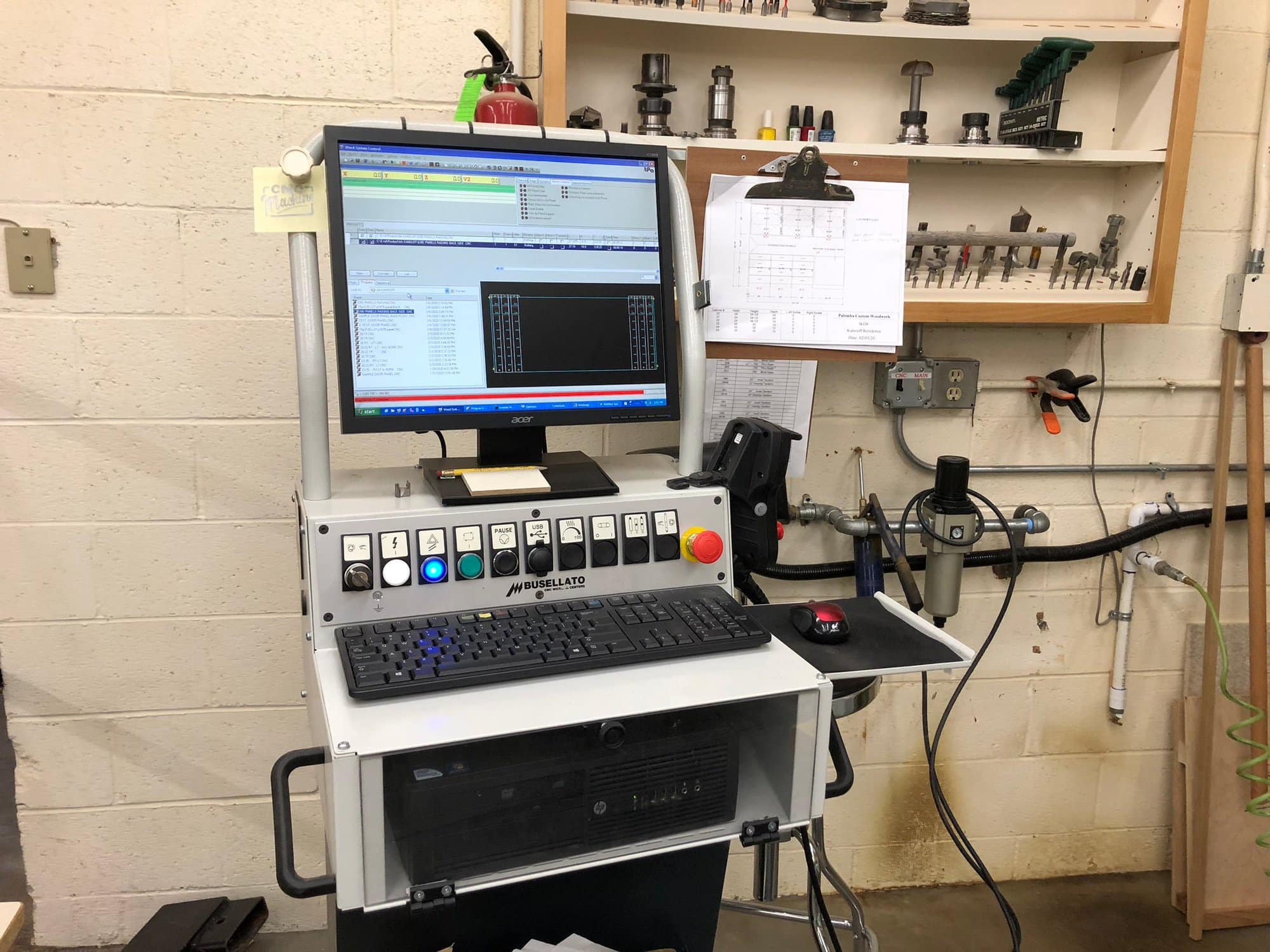 Busellato Jet C21 CNC Router, 2013 - 24K RPM Spindle - Image 7