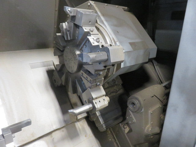 DMC DL21A CNC Lathe, 2015 - Tailstock, Fanuc Control, Chip Conveyor, Under Power - Image 4