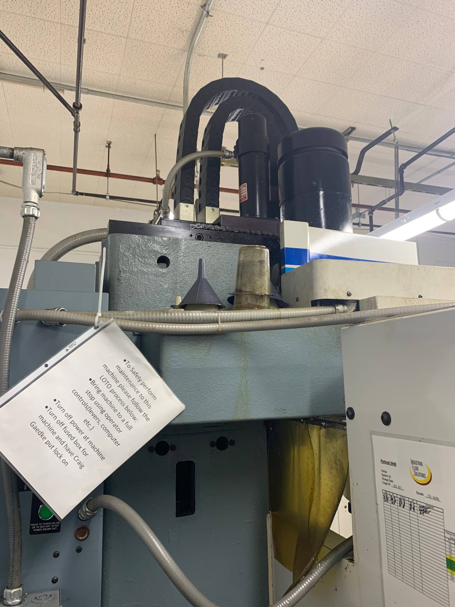 Fadal VMC 20, 1994 - Fadal VH-65 Indexer, Rigid Tapping - Image 6