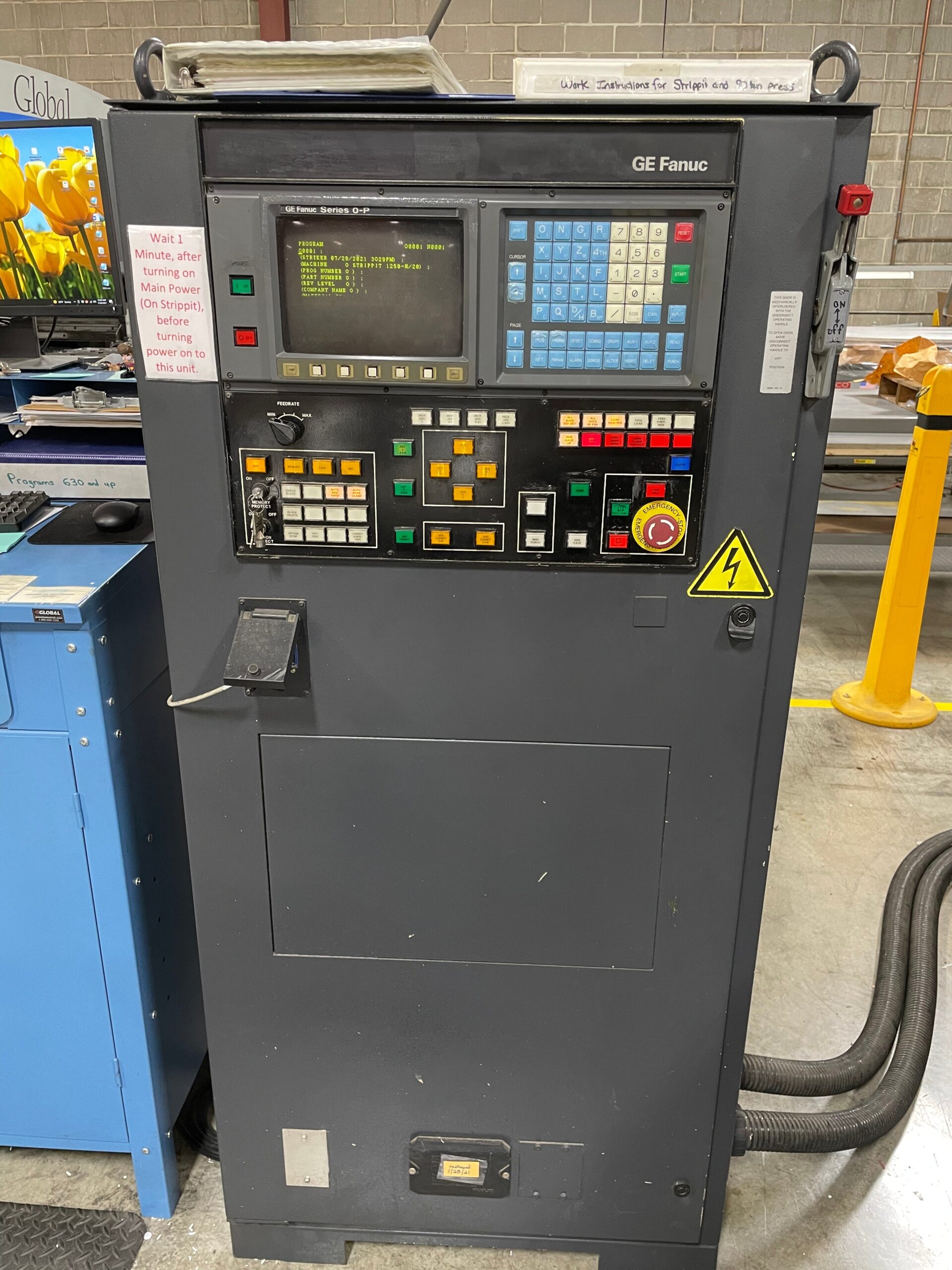 LVD Strippit 1250h/20 2.5 CNC Turret Punch, 1995 - 22.5 Ton, Thick Turret (**Rebuilt In 2014***) No Tooling Included* - Image 2