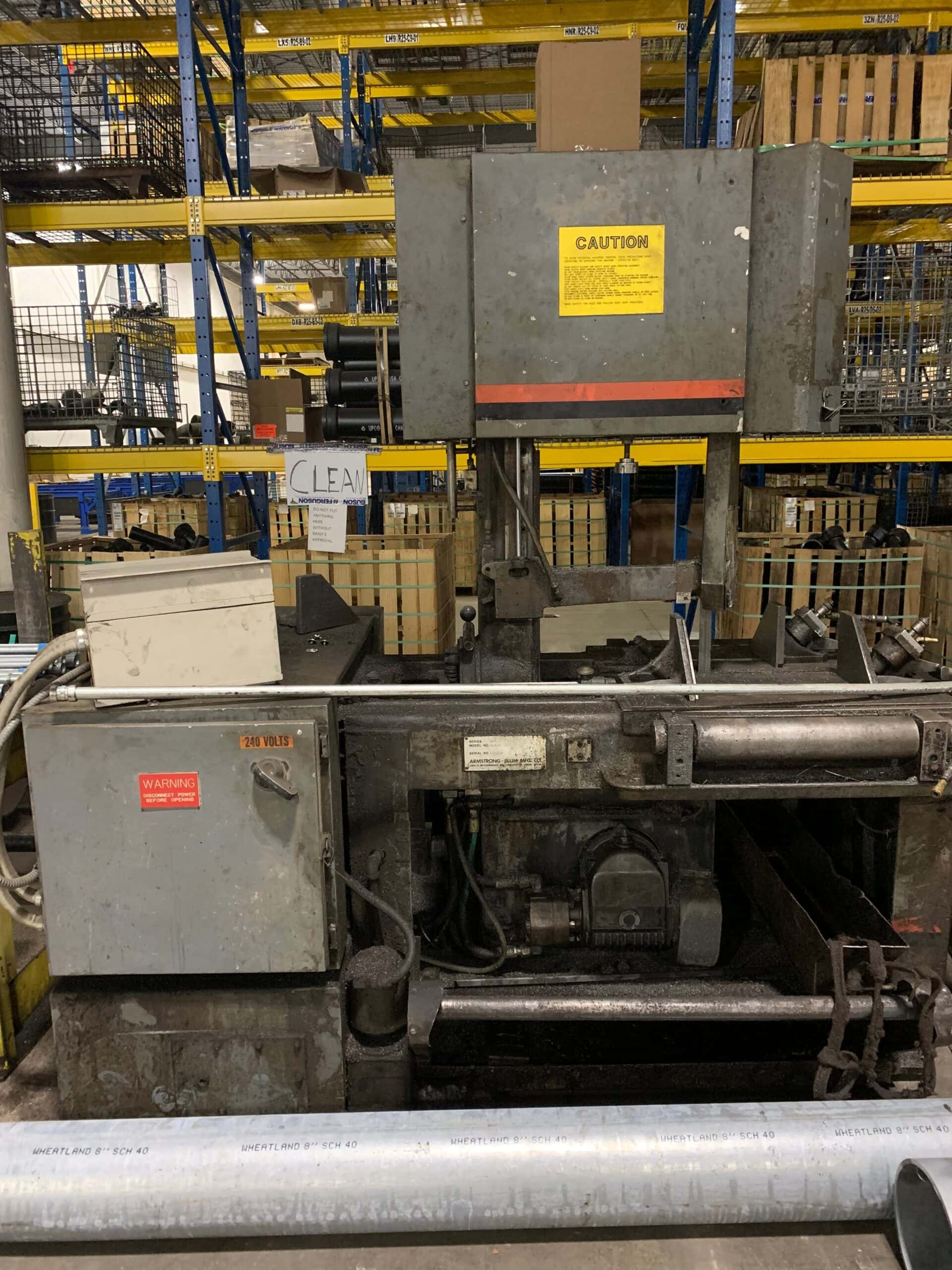 18" x 20" Marvel 81-8/M5 Vertical Band Saw - Image 3