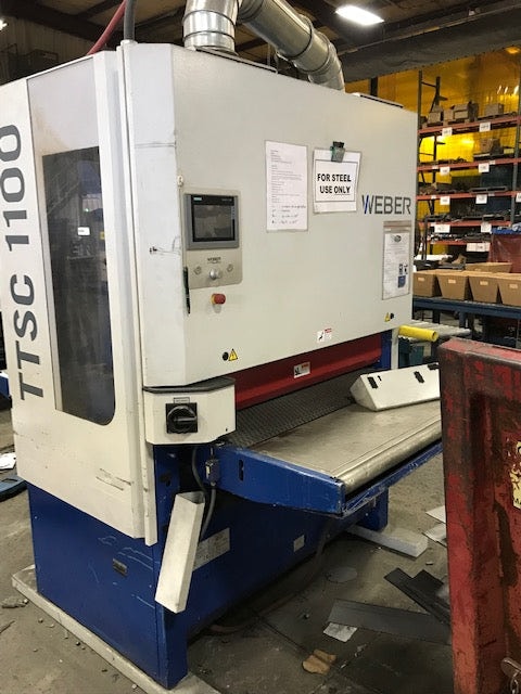 Weber TTSC 1100 Deburring Machine, 2019 - Siemens iTouch Control- A T Industrial C5-2500 Dust Collection System, 2018 - Image 10