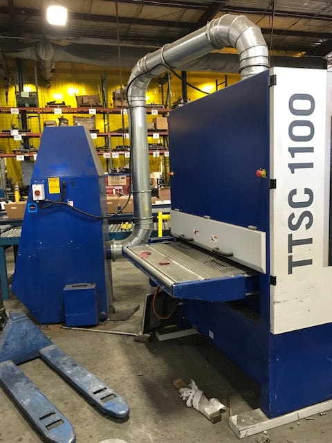 Weber TTSC 1100 Deburring Machine, 2019 - Siemens iTouch Control- A T Industrial C5-2500 Dust Collection System, 2018 - Image 12