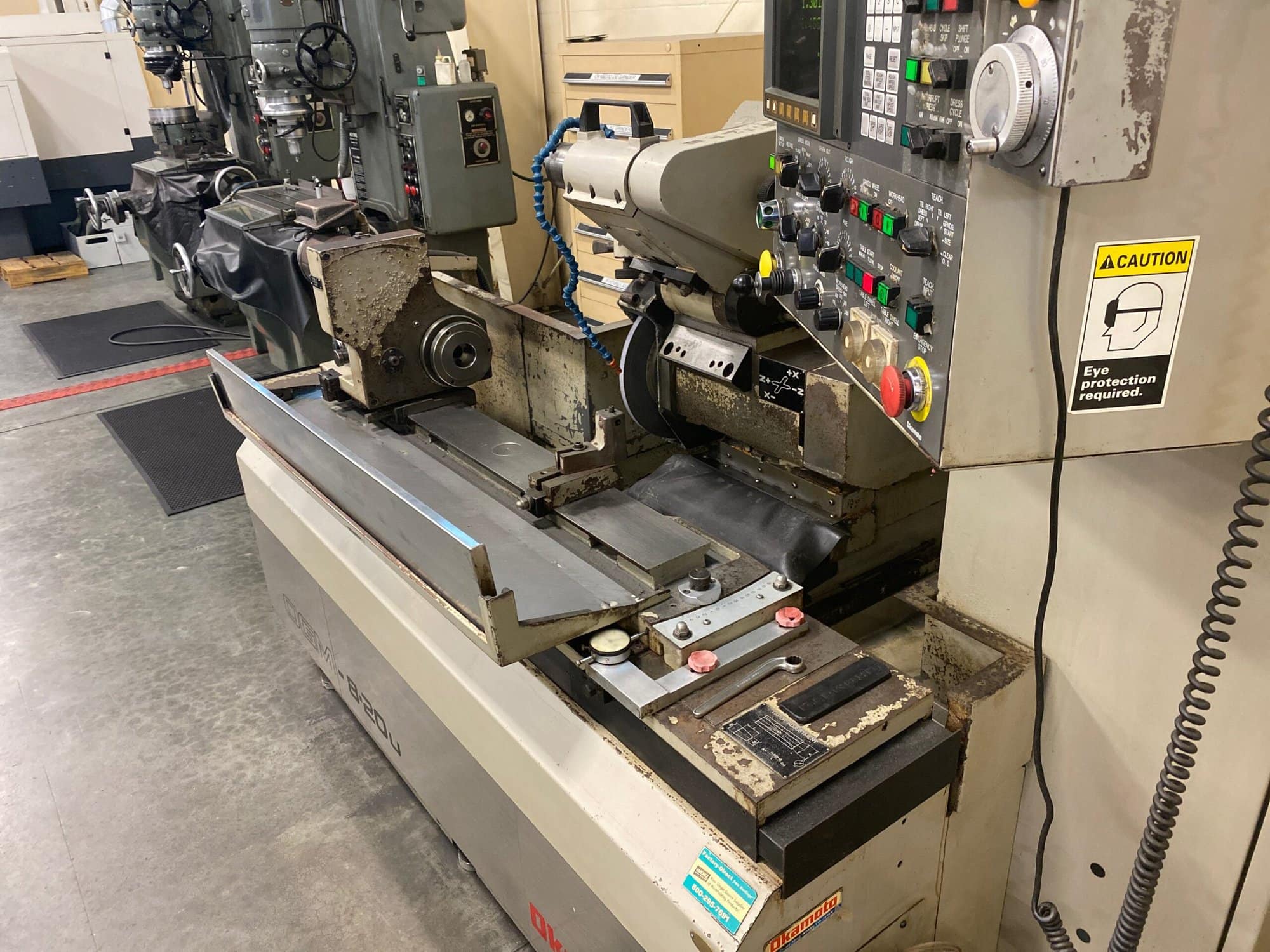Okamoto OGM 8-20U OD/ID Cylindrical Grinder, 1993 - Image 3