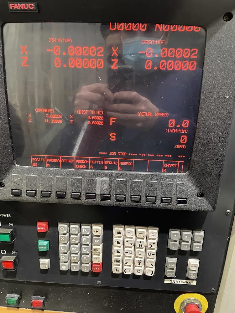 Hardinge CHNC II CNC Chucker Lathe, 1987 - Image 2