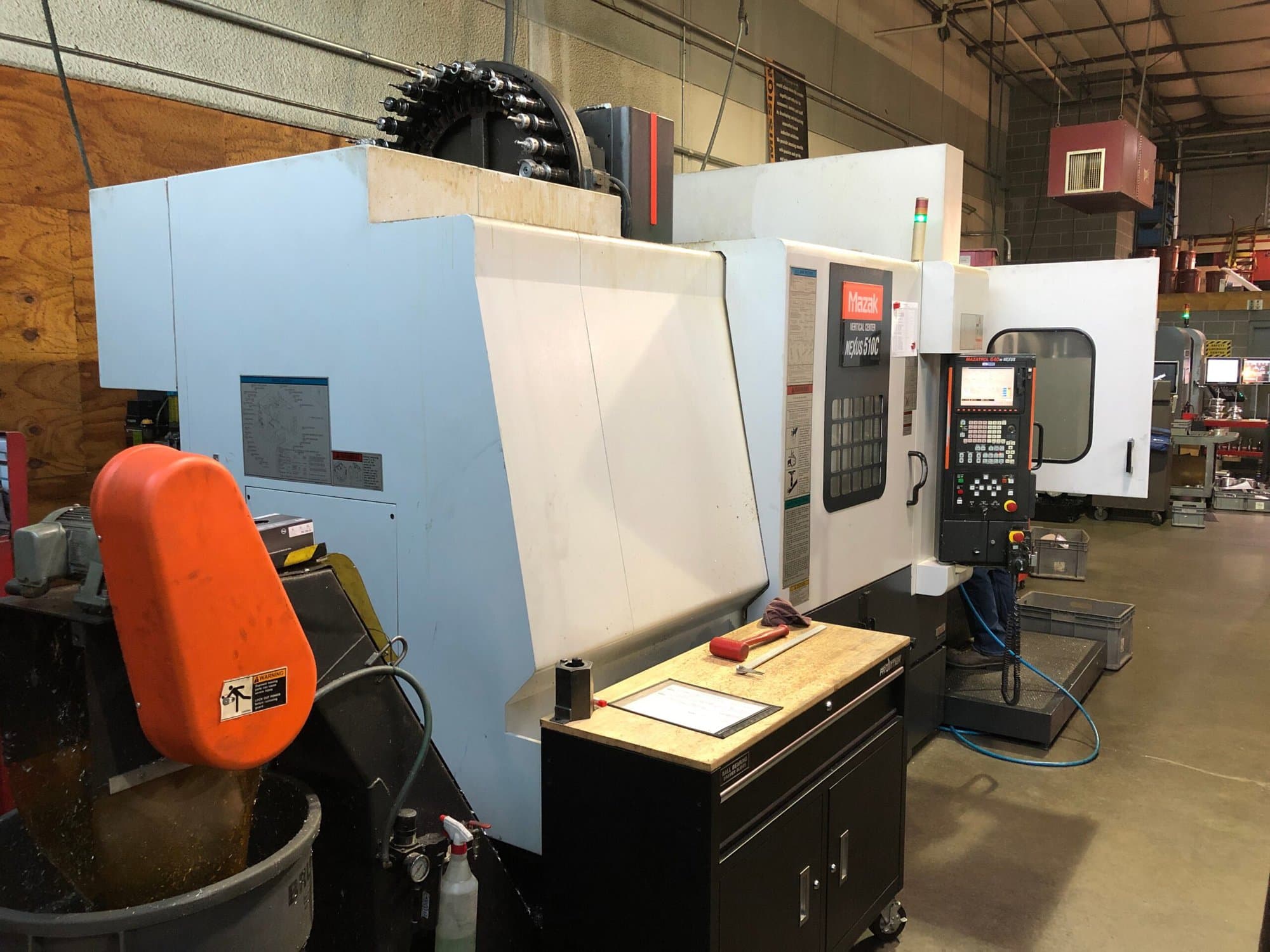 Mazak Nexus VCN-510C VMC, 2006 - Inspection Report, Pallet Changer, Video - Image 5