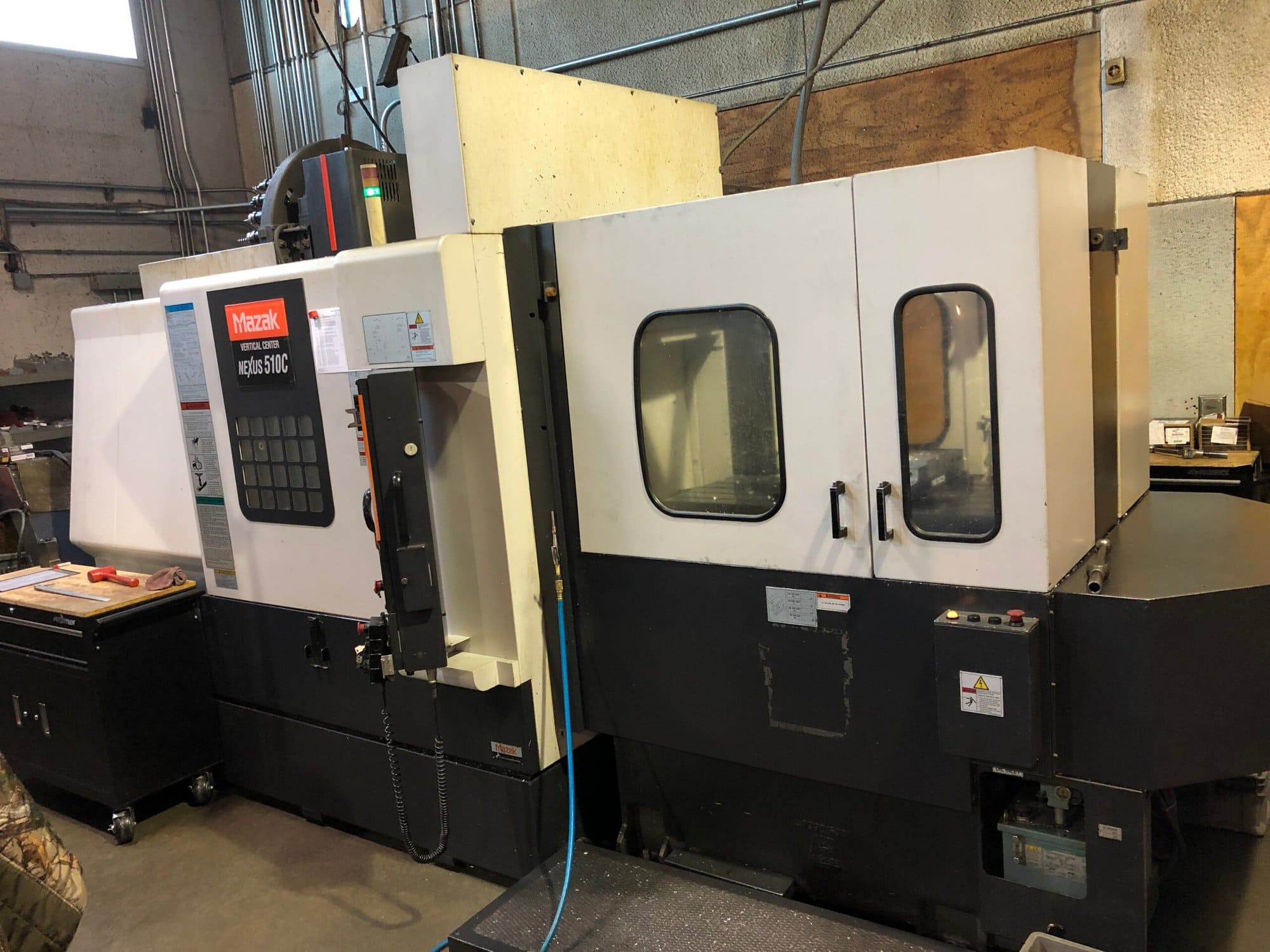Mazak Nexus VCN-510C VMC, 2006 - Inspection Report, Pallet Changer, Video - Image 3