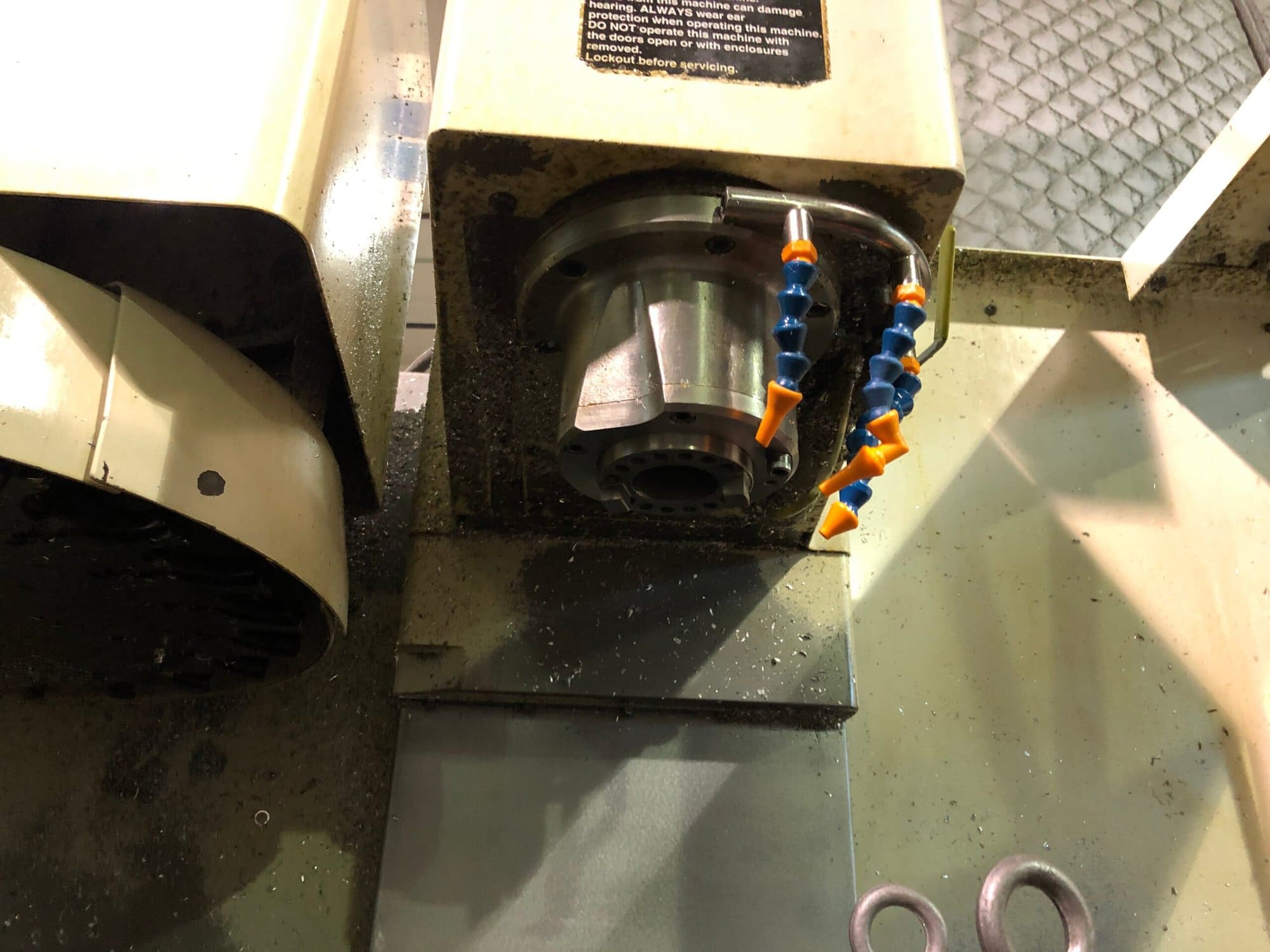 Fadal VMC 15RT, 1997 - 4th Axis Included, Under Power, Video - Image 11