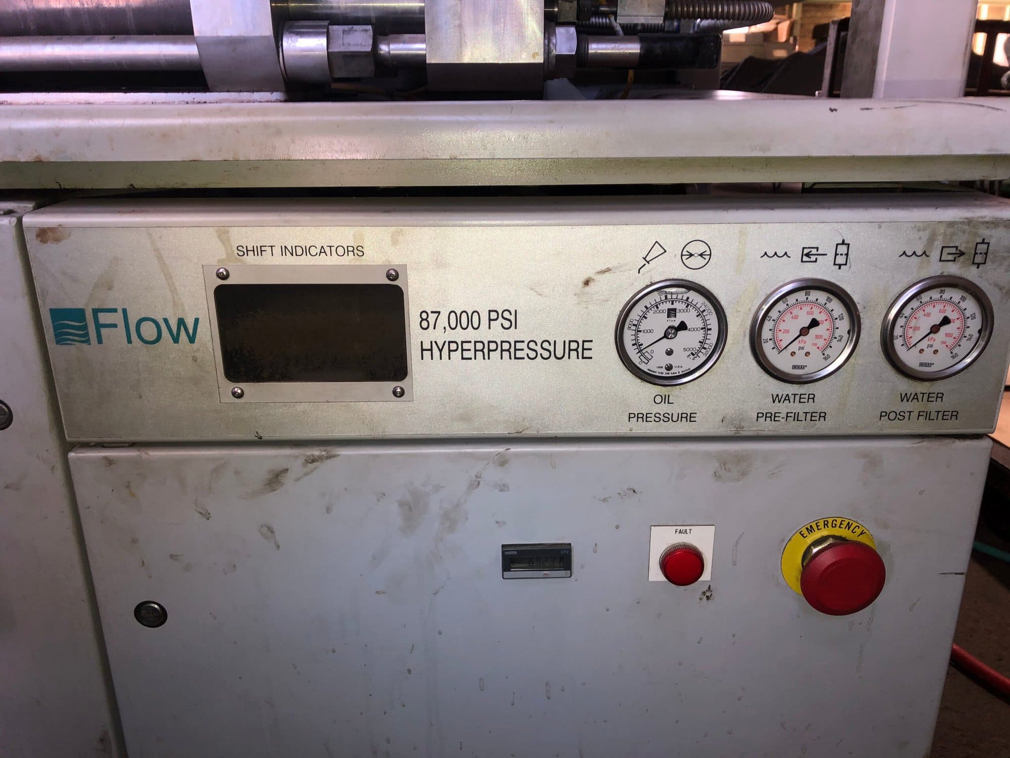 6' x 13' Flow Mach 3 4020b CNC Waterjet, 2008- 87,000 PSI - Image 5