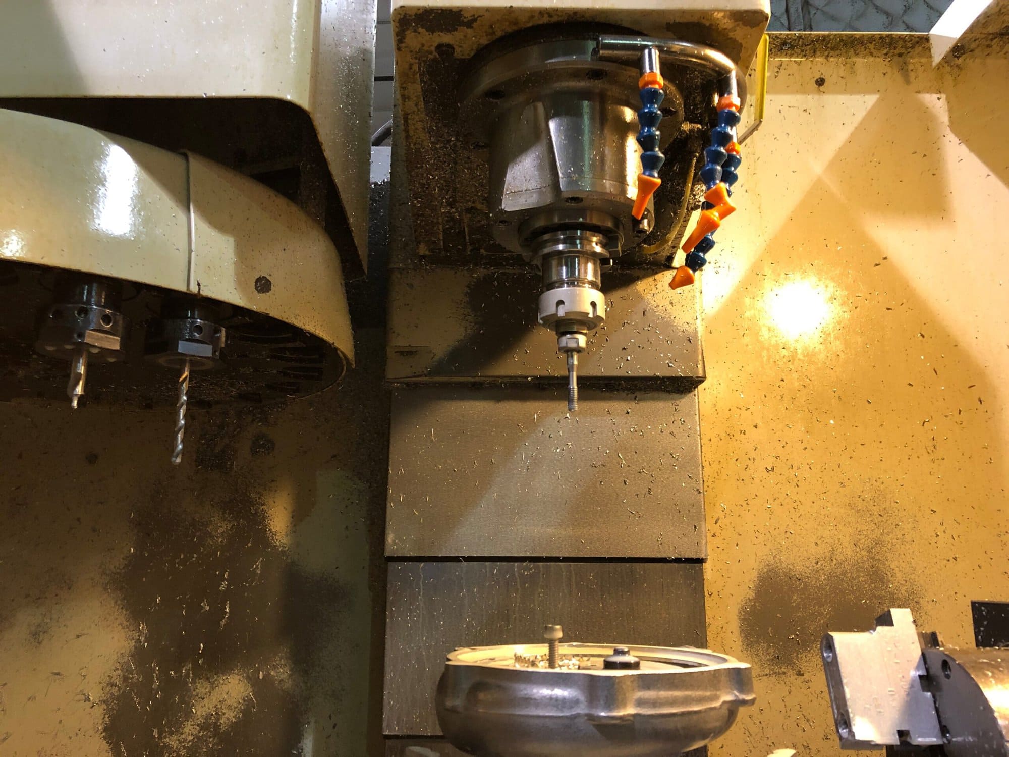 Fadal VMC 15RT, 1997 - 4th Axis Included, Under Power, Video - Image 10