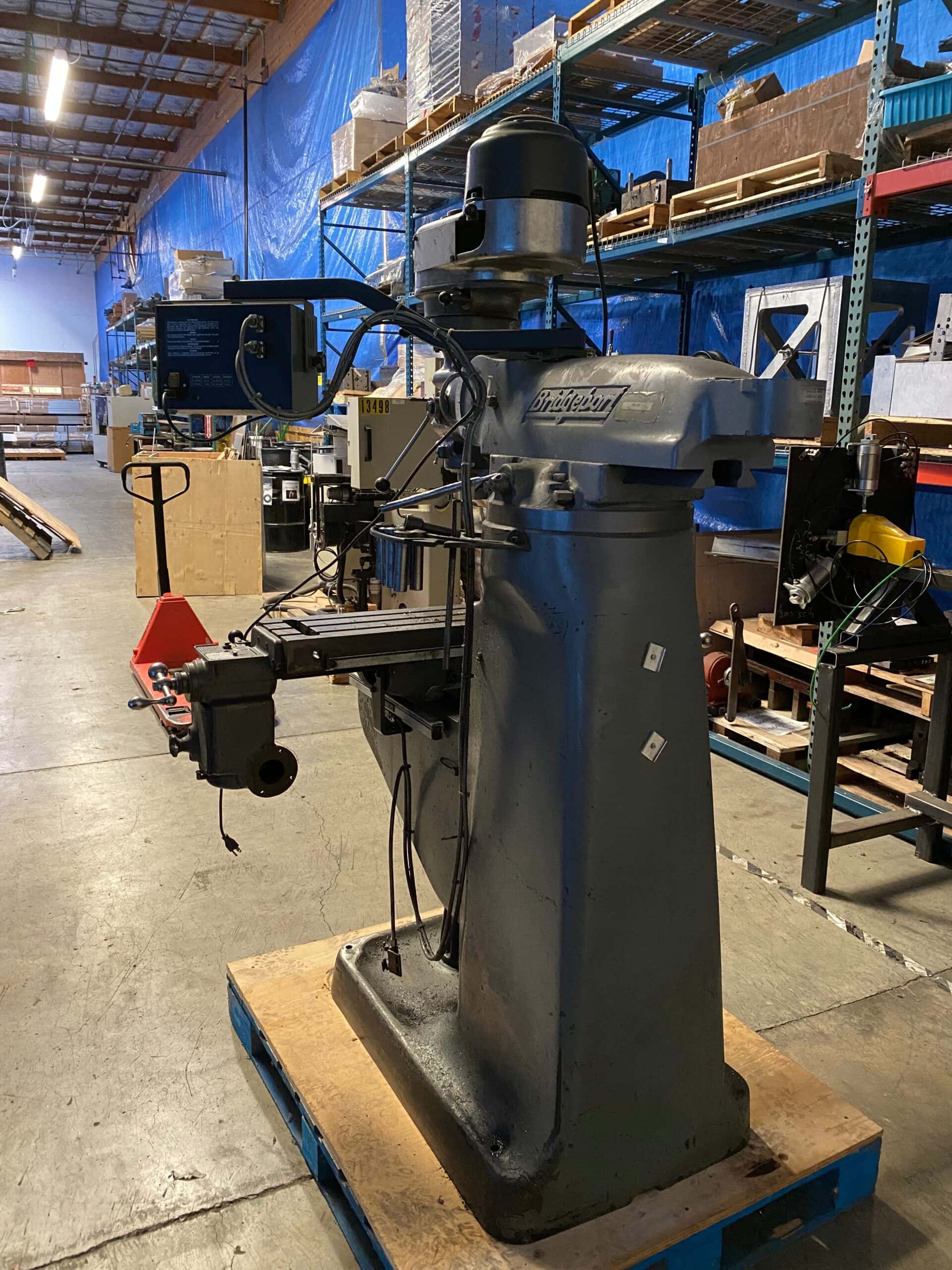 Bridgeport Series 1 Vertical Knee Mill, 1989 - MillMate Acu-Rite Digital Readout - Image 6
