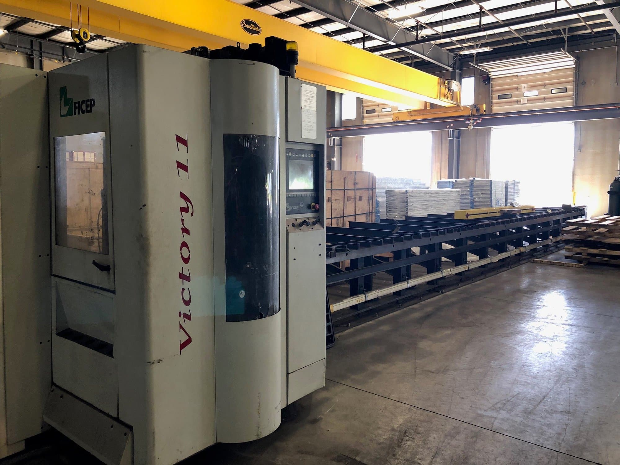 Ficep Victory 1101DX Beam Drill, 2007