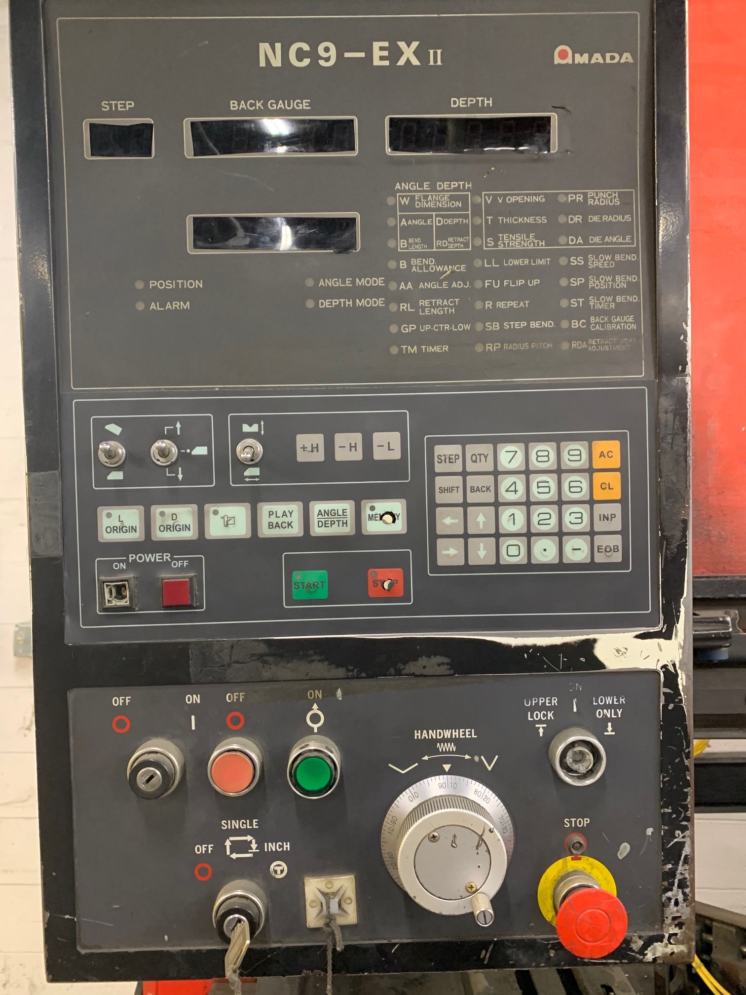 88 Ton x 8' Amada FBD8025 CNC Press Brake, 1992 - 3 Axis, Tooling Included - Image 13