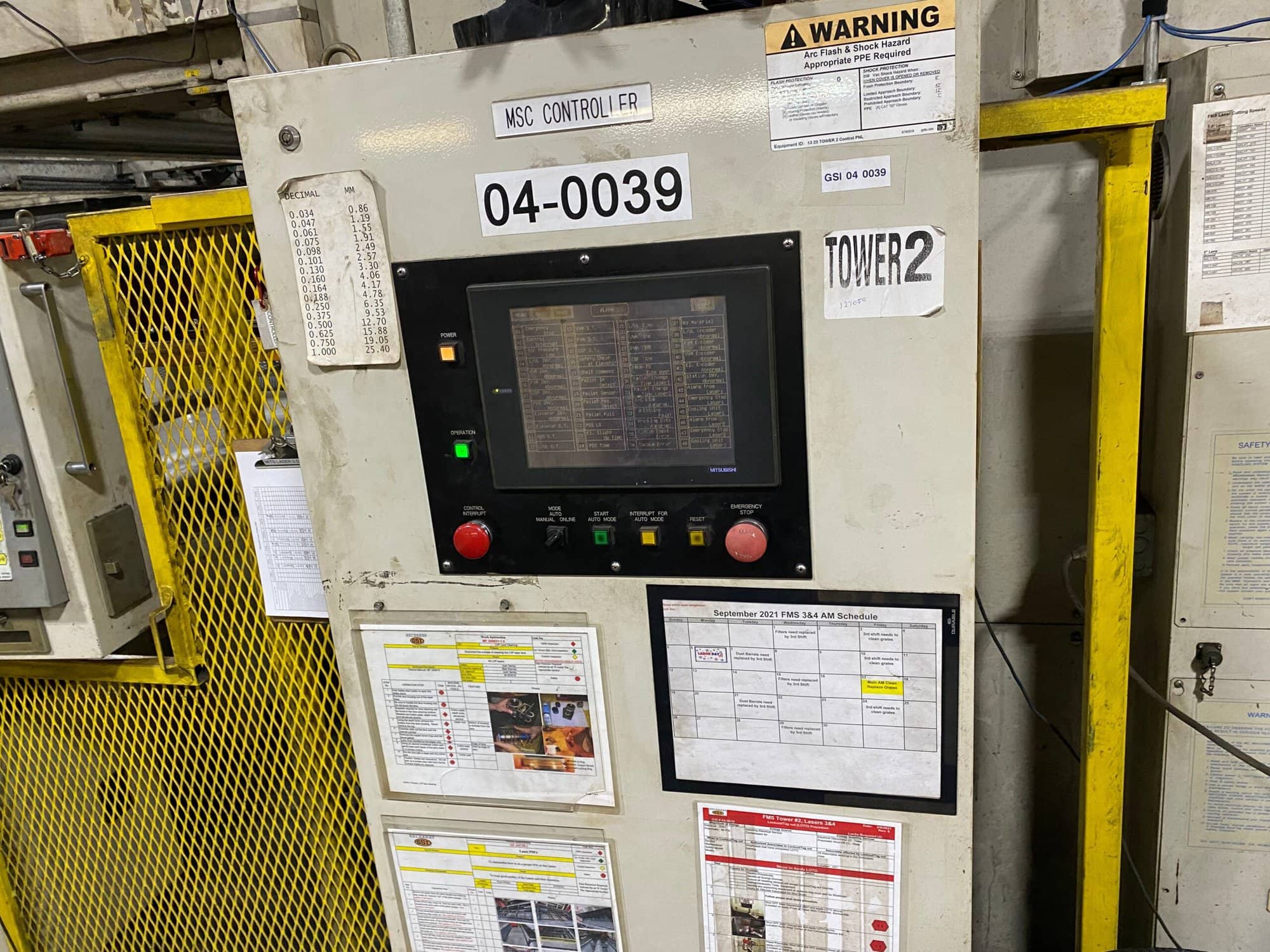 4000 Watt Mitsubishi ML3718LVP CO2 Laser, 2004 - 6'x12' - Image 3