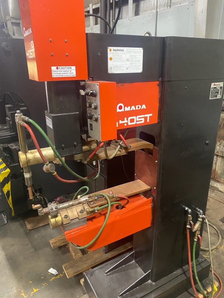 Amada ID40-ST Spot Welder 80kVA, 2001 - Reconditioned Sept 2021 - Image 2