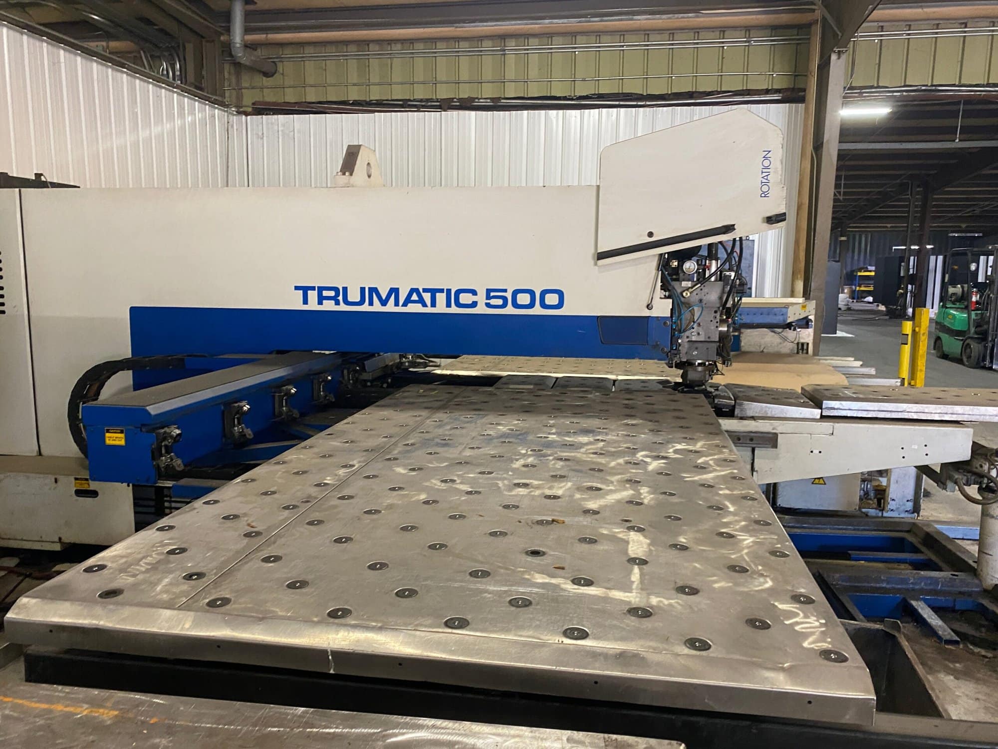25 Ton Trumpf Trumatic 500 CNC Turret Punch, 1998 - 4' x 8' Table - Image 8