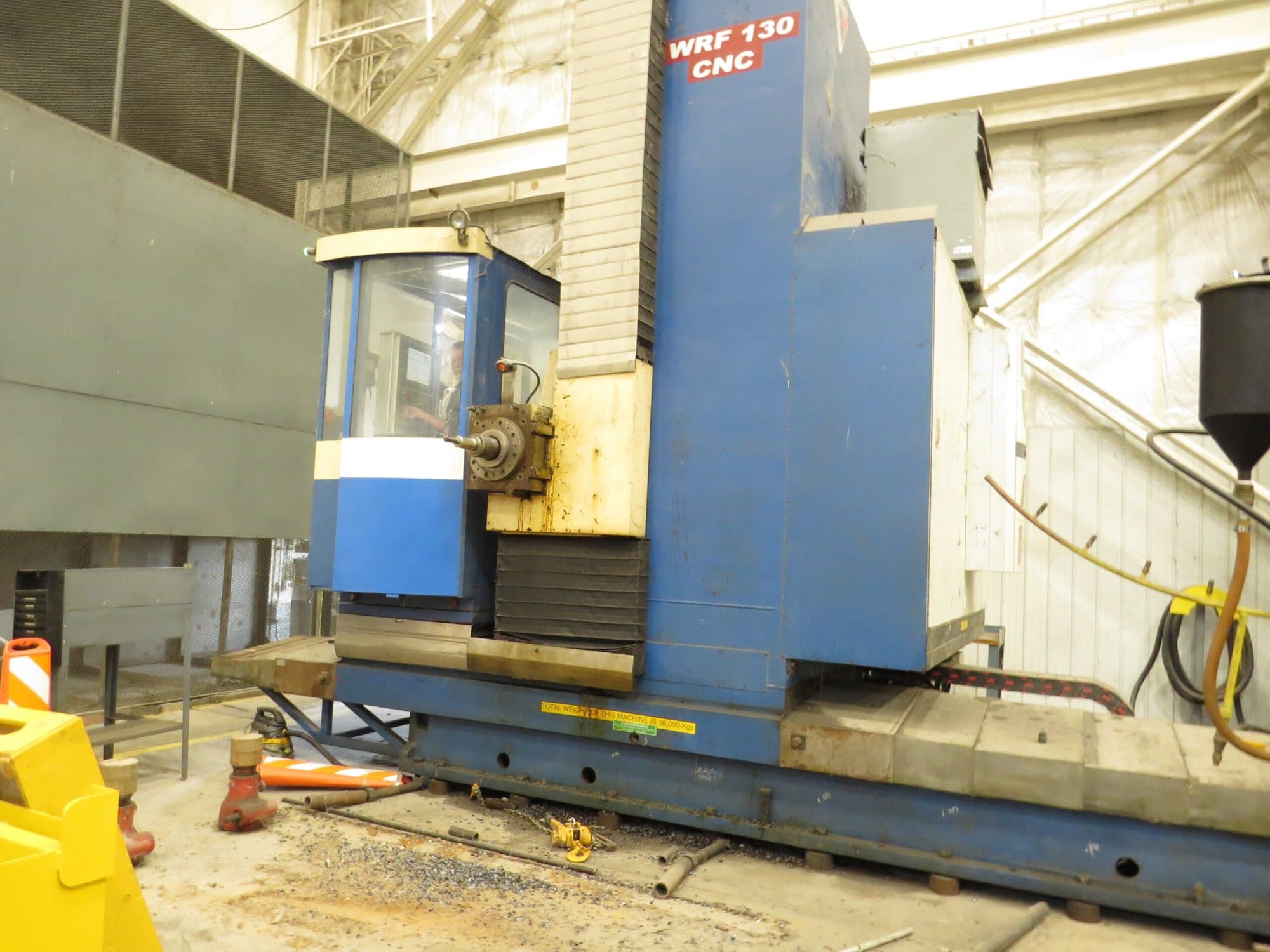 Fermat WRF 130 CNC Portable Floor Type Boring Mill, 2012 - Fanuc Control - Image 4