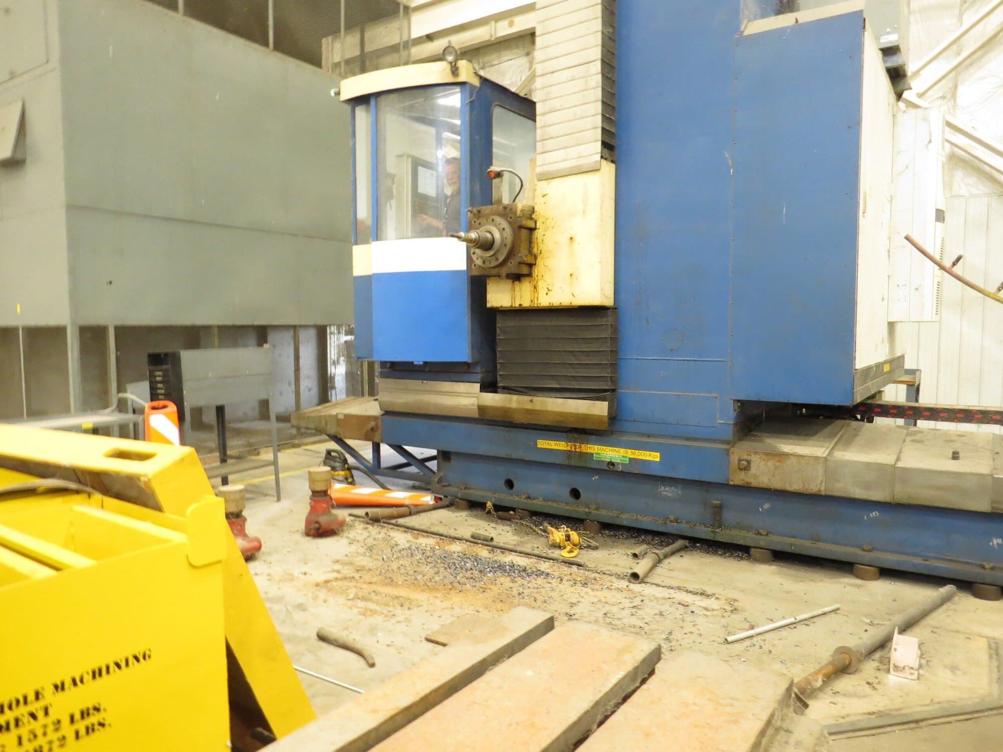 Fermat WRF 130 CNC Portable Floor Type Boring Mill, 2012 - Fanuc Control - Image 5