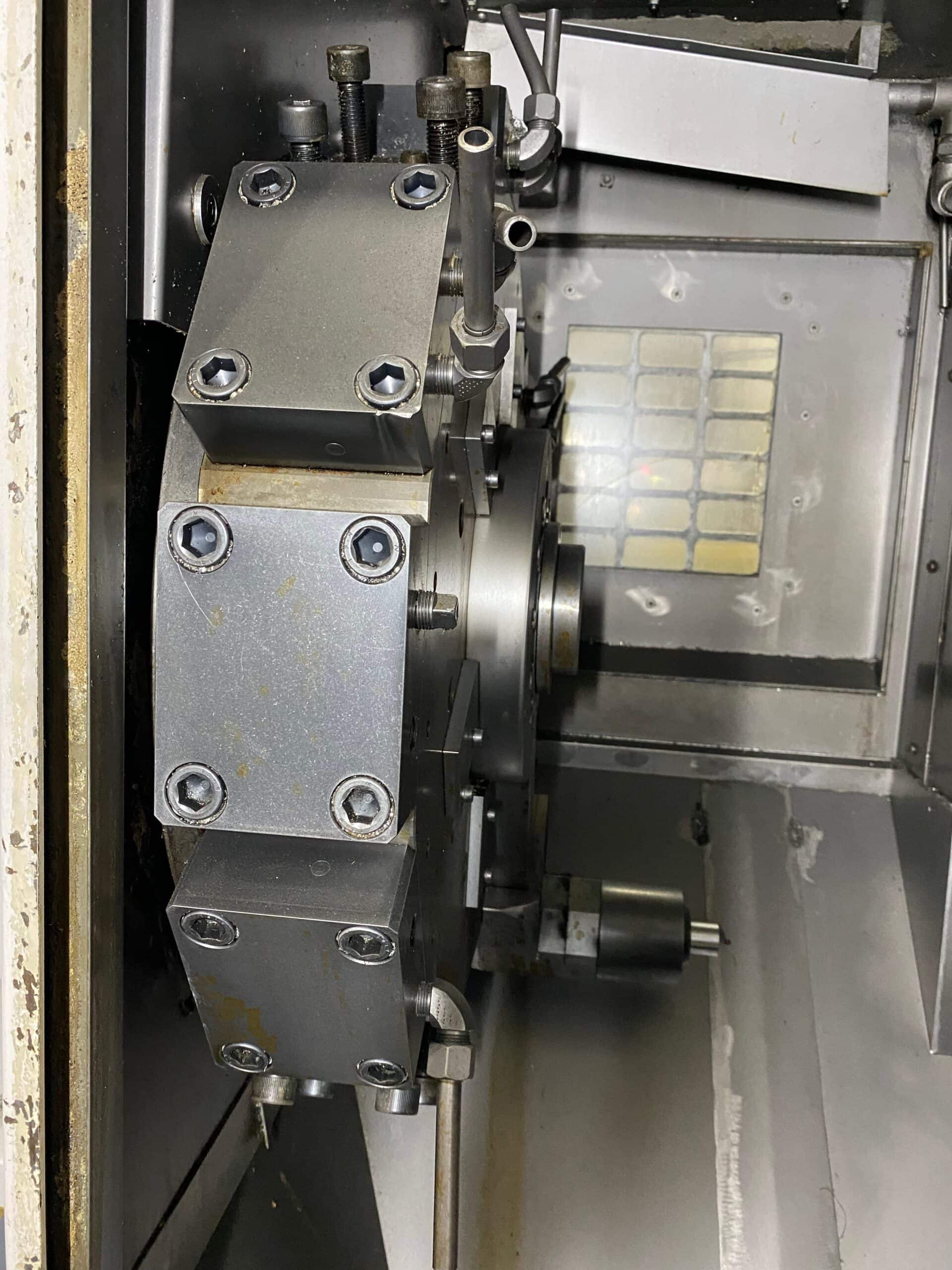 Okuma LAW-FII(L) CNC Wheel Lathe, 2011 - Video, Under Power - Image 7