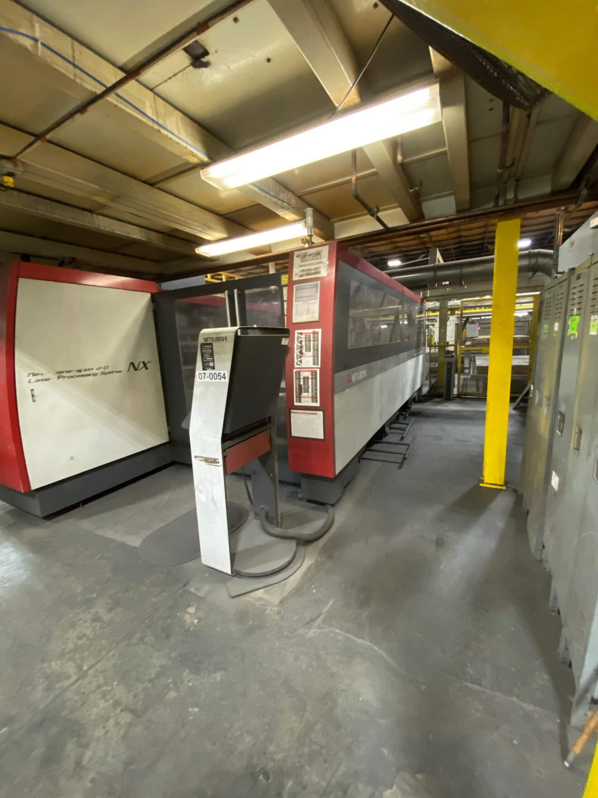 4500 Watt Mitsubishi ML3015NX CO2 Laser, 2008 - 5'x10' Table