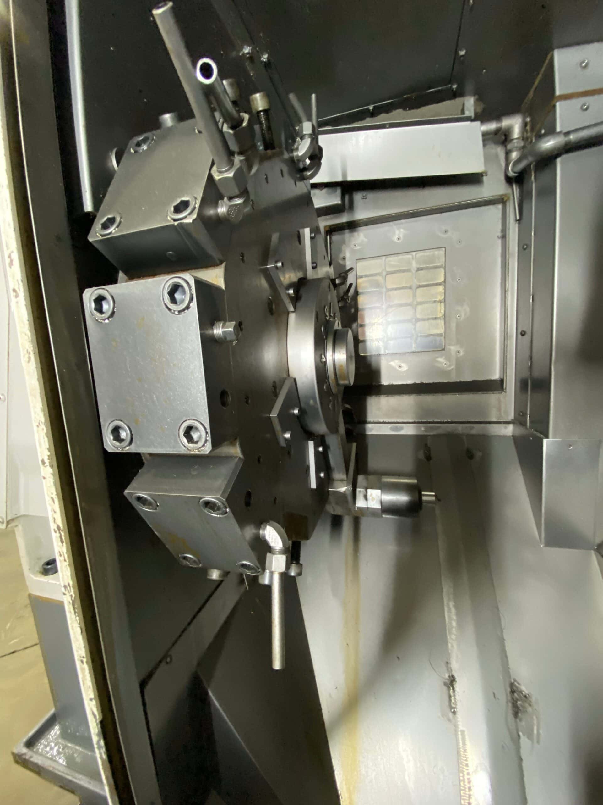 Okuma LAW-FII(L) CNC Wheel Lathe, 2011 - Video, Under Power - Image 9