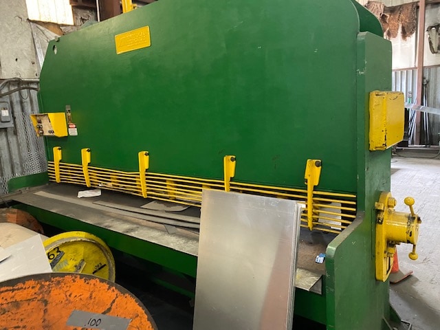 1/2" x 10' American Hercules M10590 Shear- Squaring Arm and Backgauge Included - Image 10
