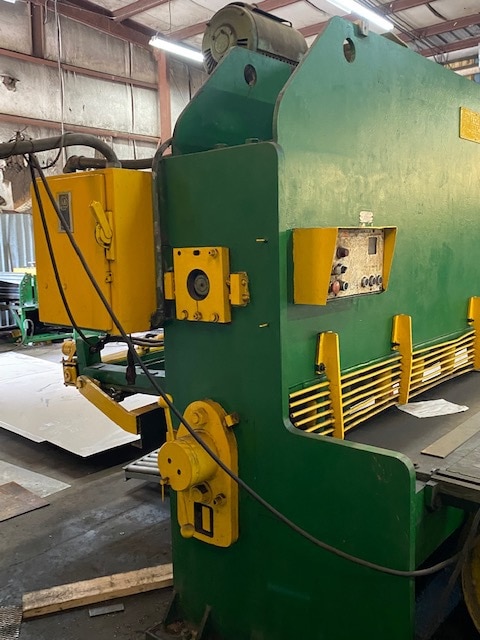 1/2" x 10' American Hercules M10590 Shear- Squaring Arm and Backgauge Included - Image 11