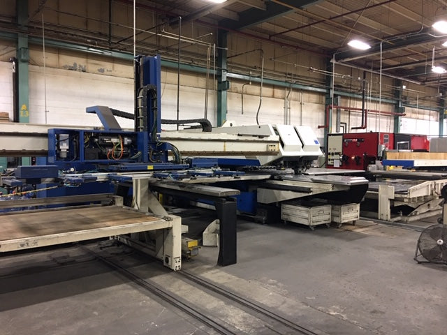 25 Ton Trumpf Trumatic TC6000 CNC Punch With 3200 Watt Laser, 2005- Sheet Master Load/Unload - Image 2