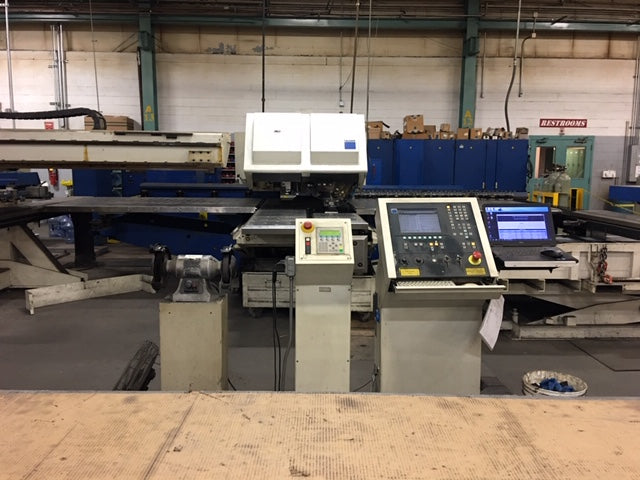 25 Ton Trumpf Trumatic TC6000 CNC Punch With 3200 Watt Laser, 2005- Sheet Master Load/Unload - Image 5