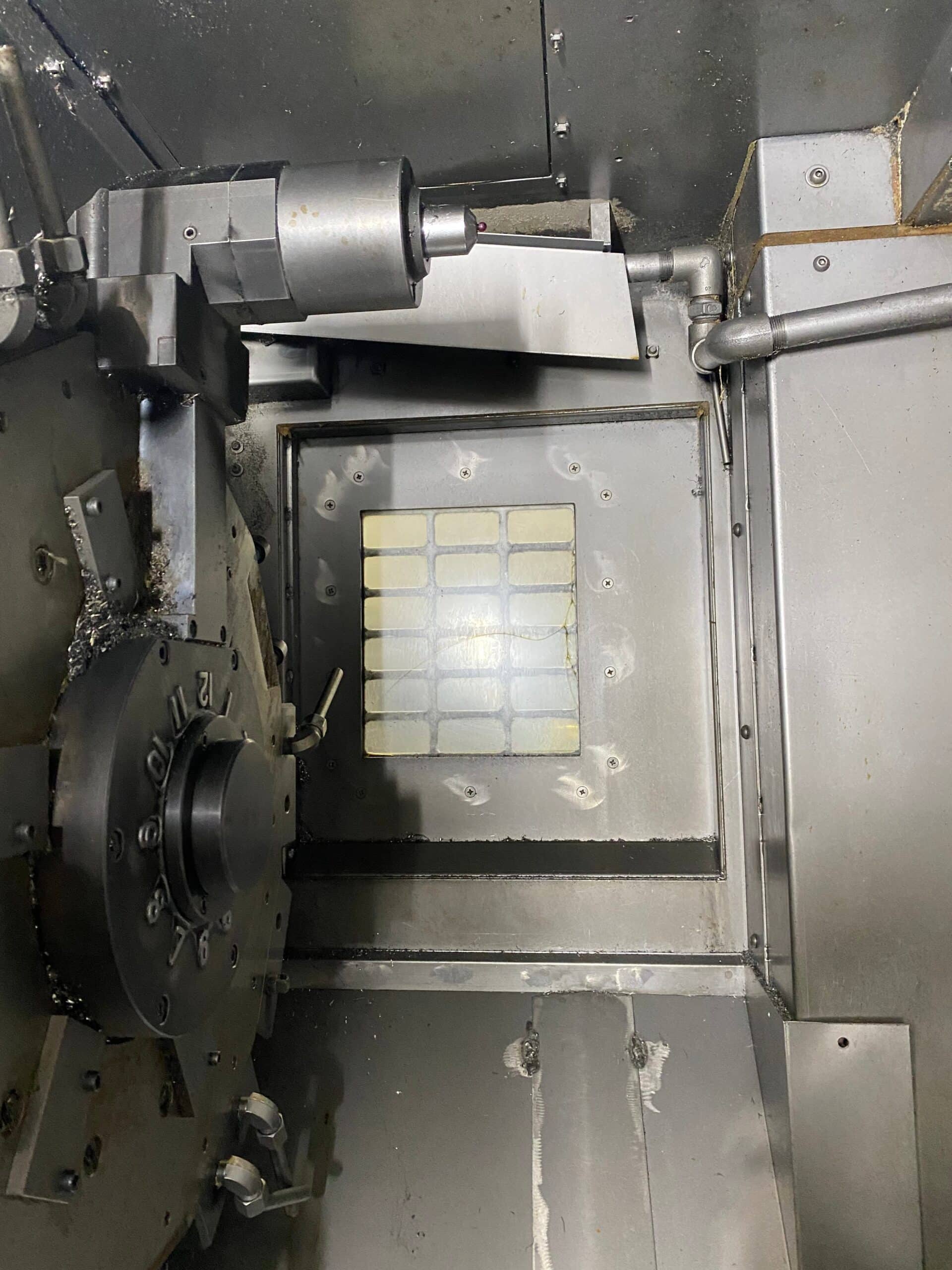 Okuma LAW-FII(L) CNC Wheel Lathe, 2011 - Video, Great Condition - Image 4
